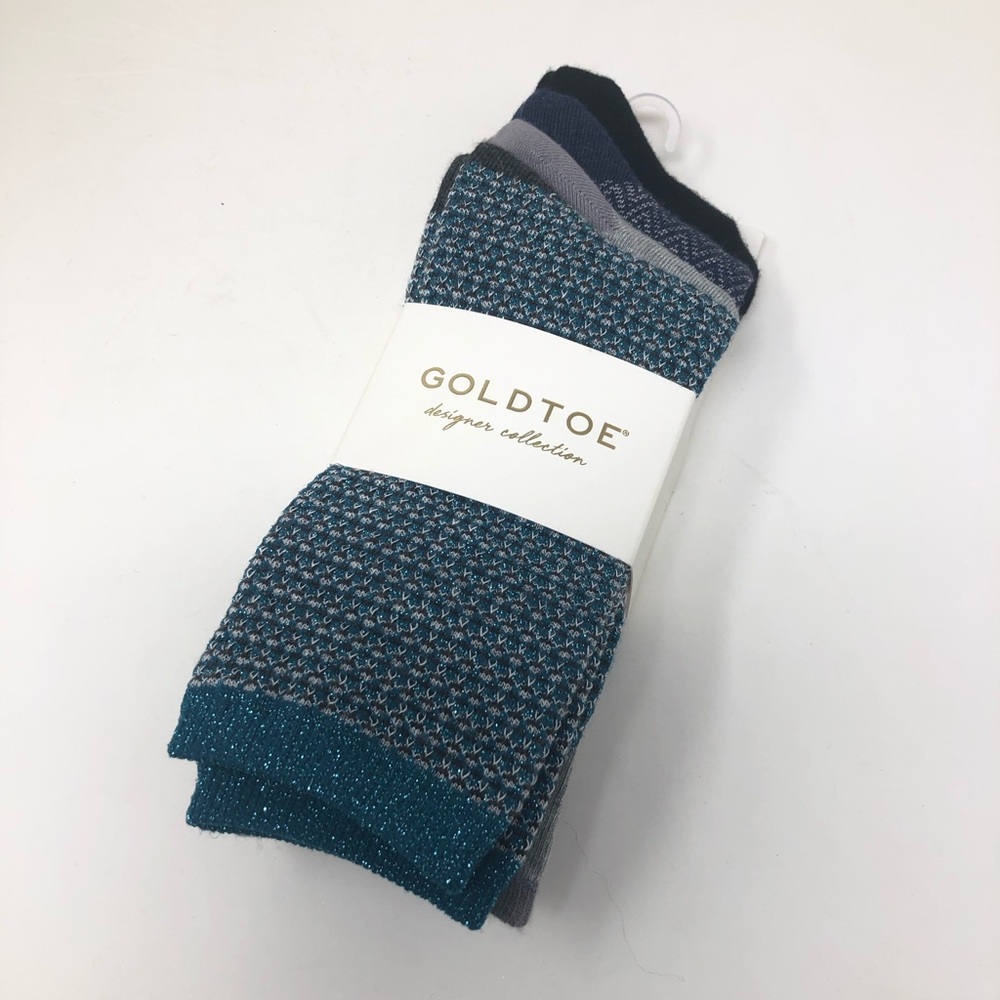 Women's Shimmer Tweed Crew Socks